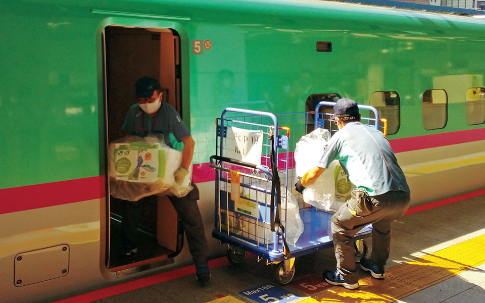 SDGs×JR東日本グループ<br>モーダルシフトを担う「新幹線物流」がもたらすメリット