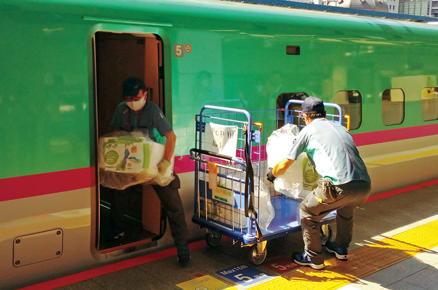 SDGs×JR東日本グループ<br>モーダルシフトを担う「新幹線物流」がもたらすメリット